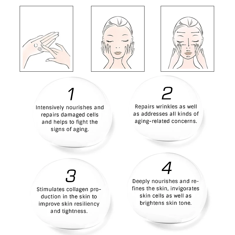 OMY LADY Silk Collagen Multiple-Effect Repairing Essence Face Care Liquid Delay Aging Reduce Wrinkles Moisturizing Skin | Красота и