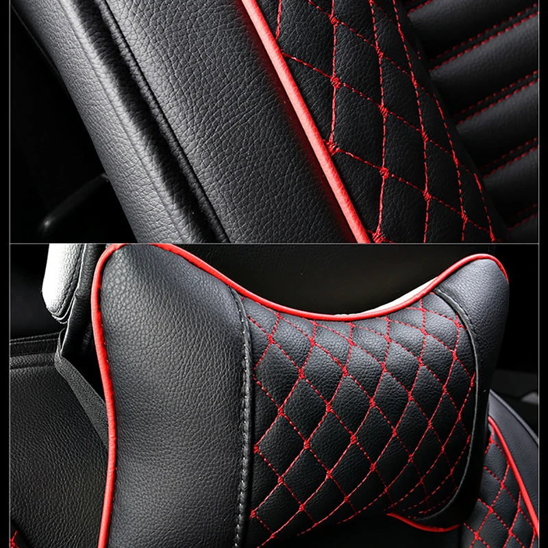 

kalaisike leather universal auto seat covers for Acura all models RL TL RDX CDX ILX TLX-L TLX RLX ZDX car styling accessories