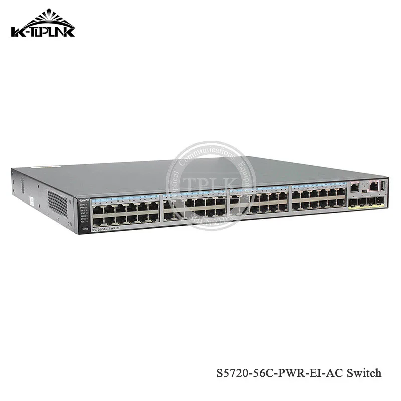 Мазь Хуа Вэй S5720-56C-PWR-EI-AC PoE коммутатор 48 + 10/100/1000BASE-T Ethernet Стандартный Gigabit Интерфейс