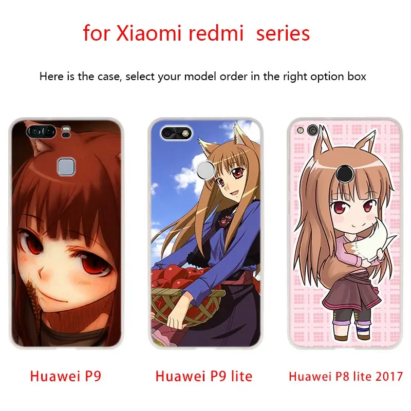 Чехол для телефона из ТПУ с волком и специями мягкие чехлы Huawei P40 P30 P20 Pro P10 P9 Lite p30lite