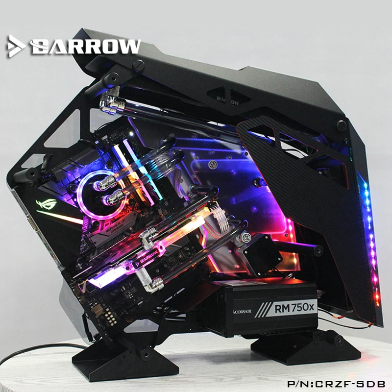 Барроу CRZF SDBV2/CRZF SDB водная доска для Cougar Conquer чехол Intel CPU водный блок и один/двойной