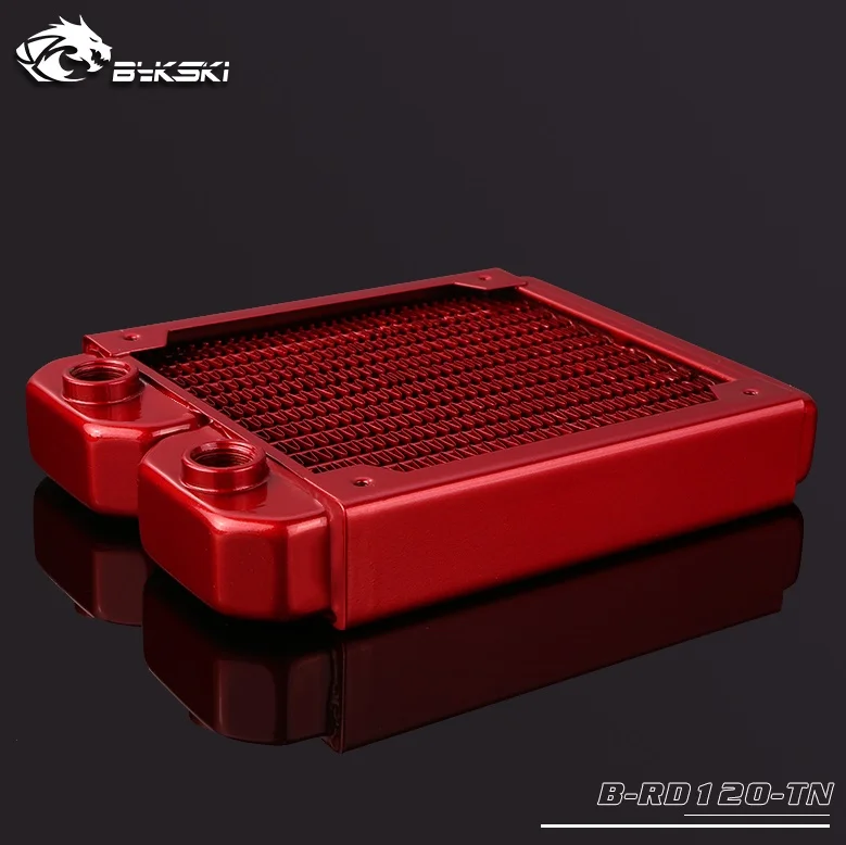 Bykski 120mm Length Single Row Radiators 28mm Thickness Water Cooling Good for Two Fans. P/N: B-RD120-TN | Компьютеры и офис