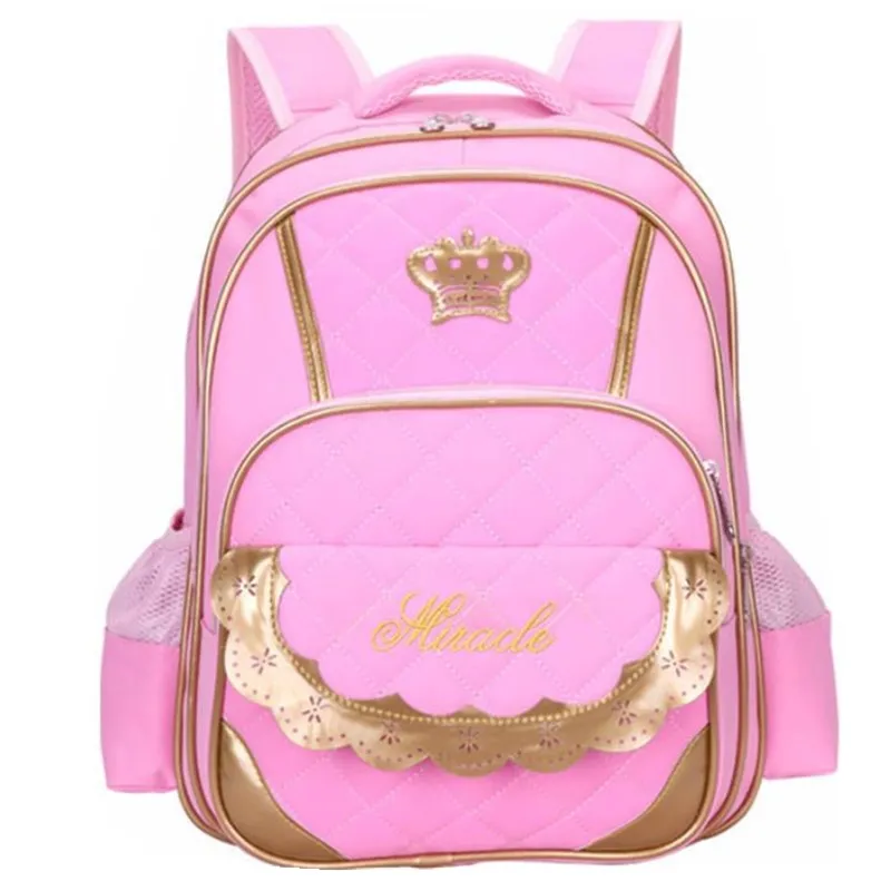 Школьные рюкзаки для девочек милый детский ортопедический рюкзак принцессы