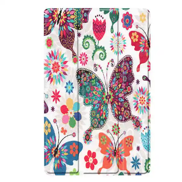 Butterfly IBuyiWin магнитный складной из искусственной кожи чехол для samsung Galaxy Tab A T510 T515 10," планшет Funda Capa чехол+ подарки - Цвет: Butterfly