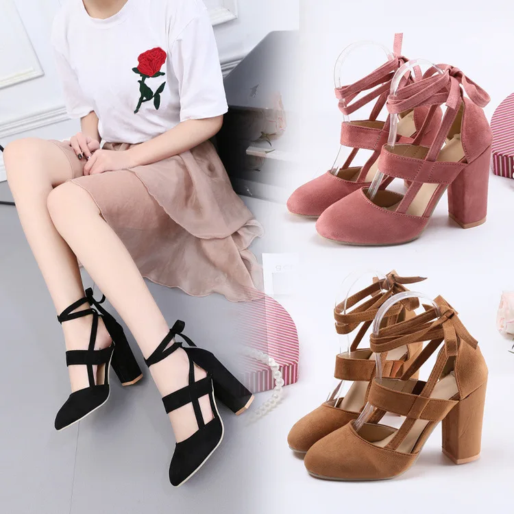 New Shoes Woman High Heels Ladies Pumps Sexy wedding shoes Footwear pumps platform beautiful black red gladiator Women's shoes