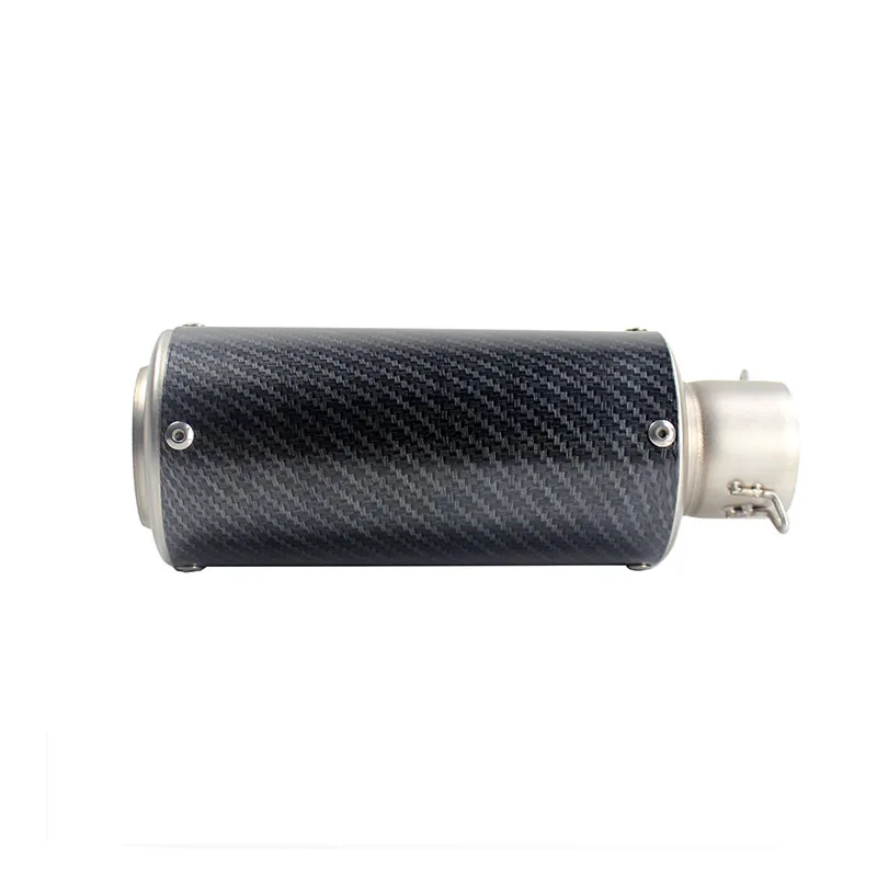Выхлопная труба Akrapovic для мотоцикла 51 мм Универсальный SC из углеродного волокна