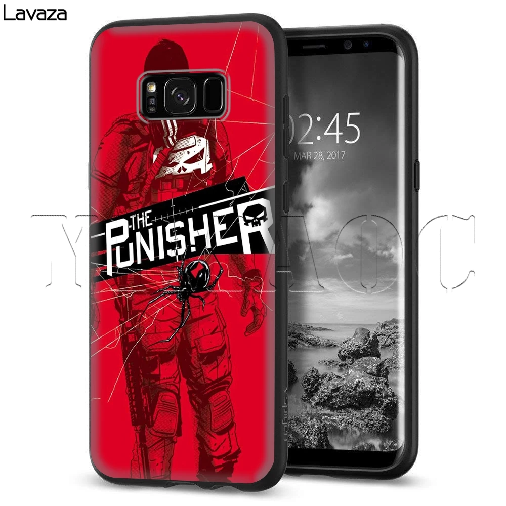 Lavaza Каратель чехол для Samsung Галактики S6 S7 край J6 S8 S9 S10 плюс A3 A5 A6 A7 A8 A9 Note 8 9 |