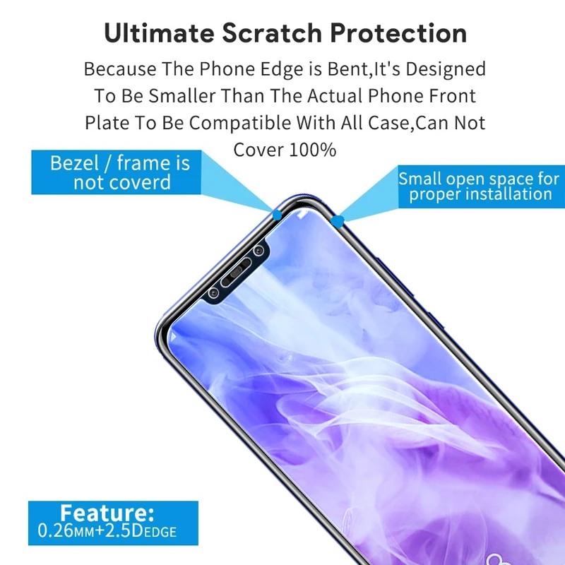 Защитное стекло для Huawei Nova 2 3 4 2i 3i Tremp защита экрана Huawai Huaweii I I3 I2 закаленное Защита