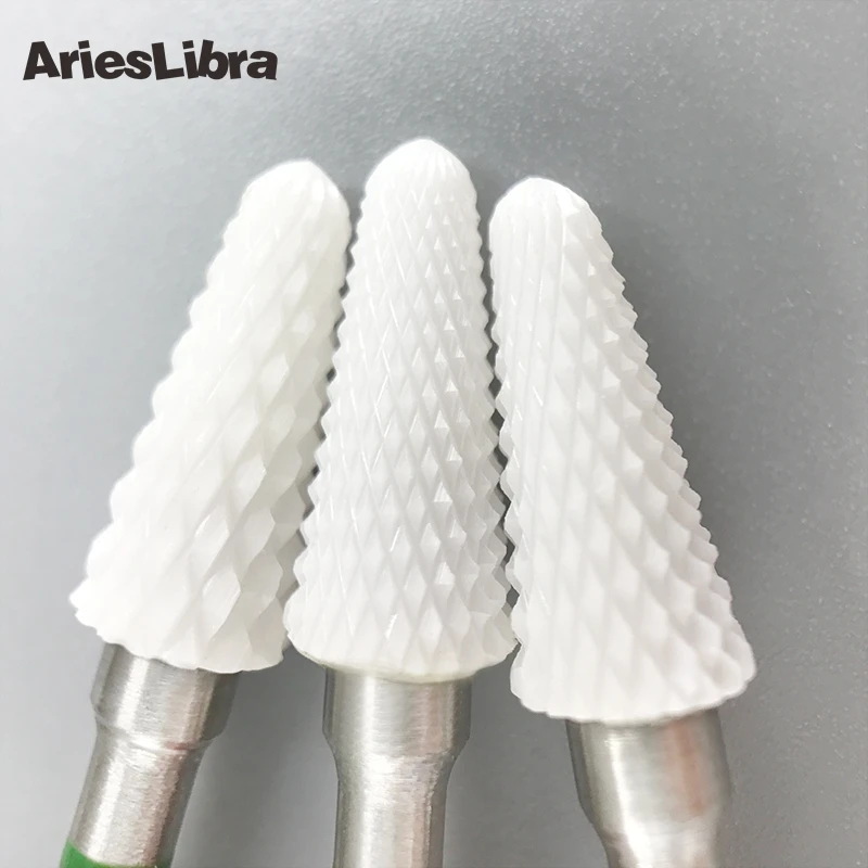 Керамическая фреза AriesLibra для дизайна ногтей фрезы маникюра