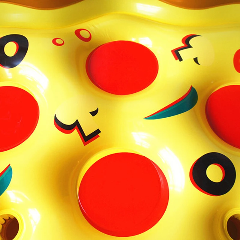 Взрыв 180 см ломтик пиццы надувной плавательный бассейн высокого качества