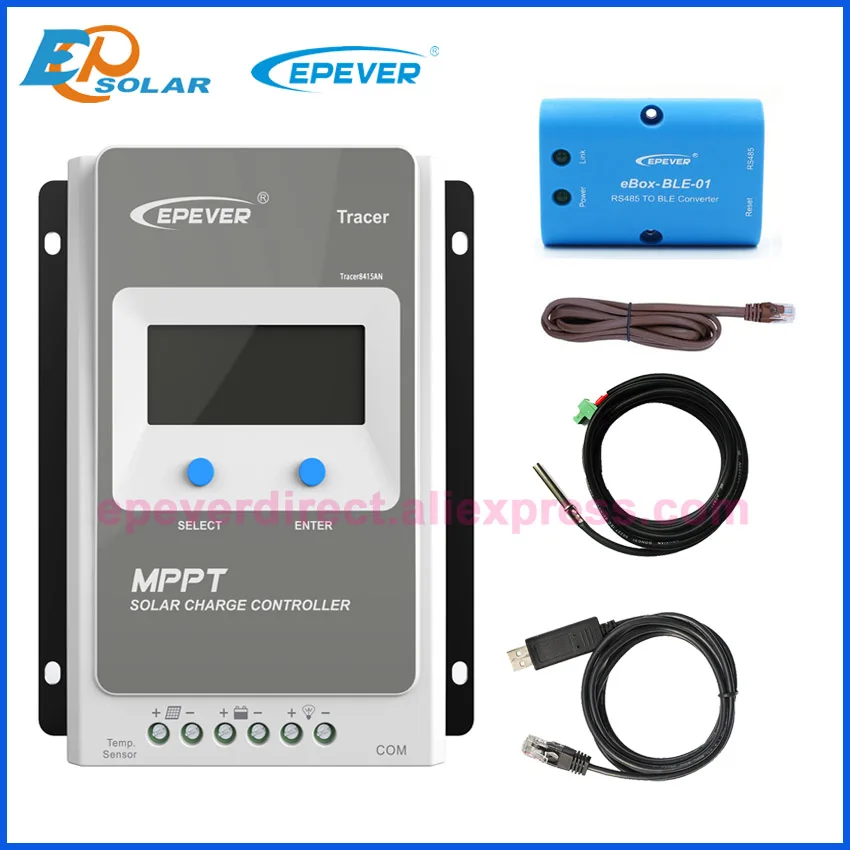 Оранжевый EPEVER 30A 40A 20A 10A MPPT Контроллер заряда для фотоэлектрических систем Tracer3210AN 12V24V автоматическая работа 100VDC вход Tracer3210AN 2210NA 1210AN 4210AN - Цвет: Оранжевый