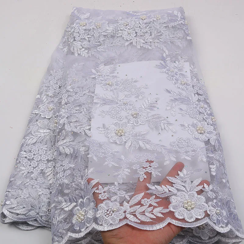 Африканская кружевная ткань 2019 высокого качества французская Тюлевая 3D