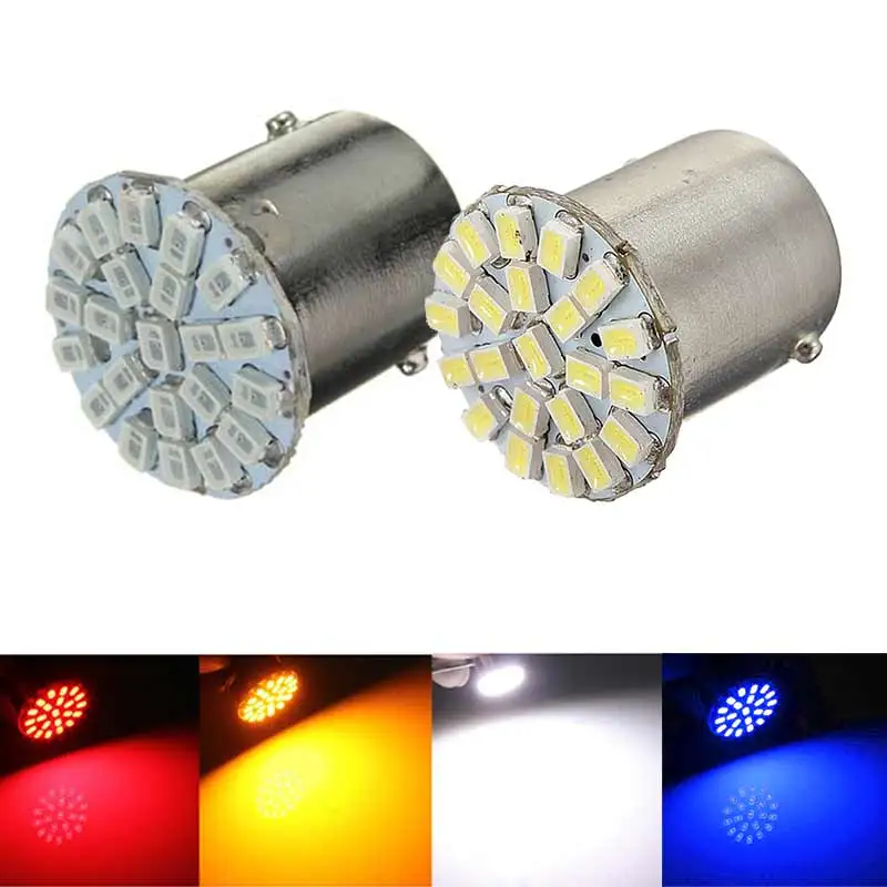 Хит продаж 1156 BA15S 1206 22SMD белый светодиодный светильник поворота тормоза