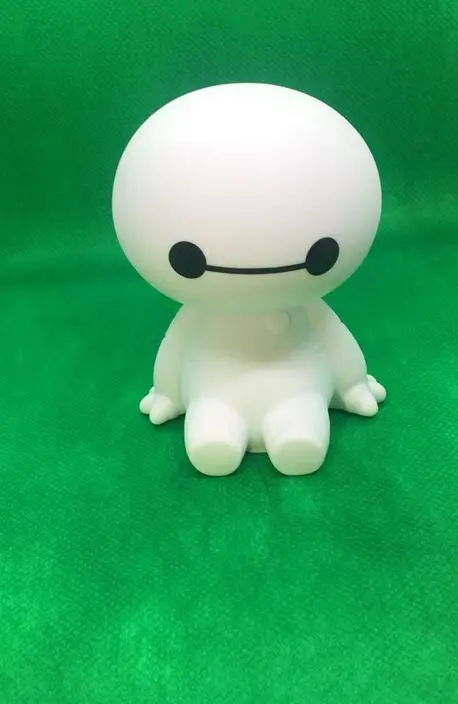Автомобильный орнамент, мультяшный пластиковый робот Baymax, качающаяся голова, фигурка, Автомобильные украшения, автомобильные аксессуары для интерьера, большие куклы героев, игрушки в подарок - Название цвета: As picture