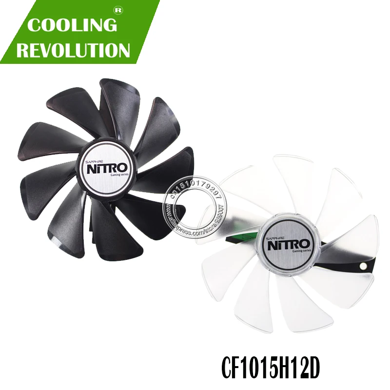 95 мм CF1015H12D DC12V кулер вентилятор Замена для Sapphire NITRO RX480 8G RX 470 4G GDDR5 RX570 4G/8G D5 RX580 8G OC