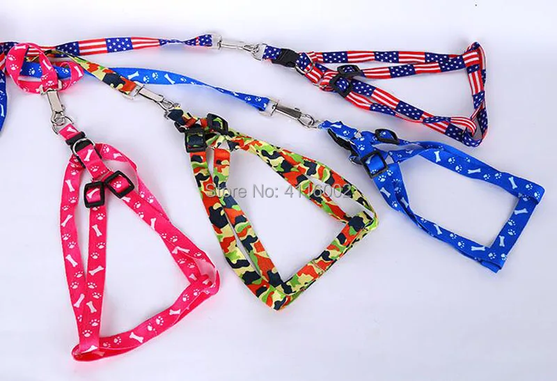200 шт. шлейка для собаки домашнего животного поводки собак нагрудный ремень