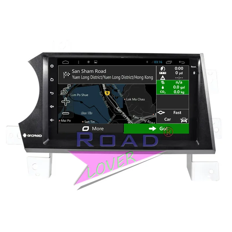 Roadlover Android 6 0 автомобильный радиоприемник с навигацией GPS для Ssangyong Kyron 2006 2007 2008 2009