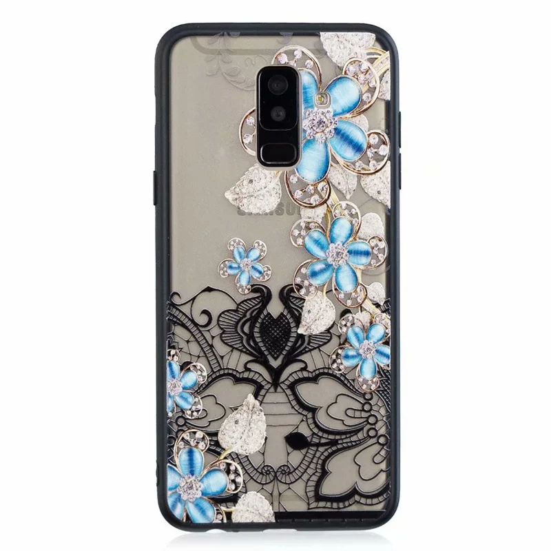 Nephy кружевное платье с цветочным рисунком чехол для samsung S7 край S8 S9 Plus Note 9 A3 A5 J3 J4 J5