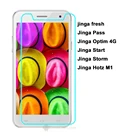 Закаленное стекло для Jinga Fresh 4G, Защита экрана для Jinga Fresh Pass Optim Hotz M1 4G Start Storm, защитная стеклянная пленка