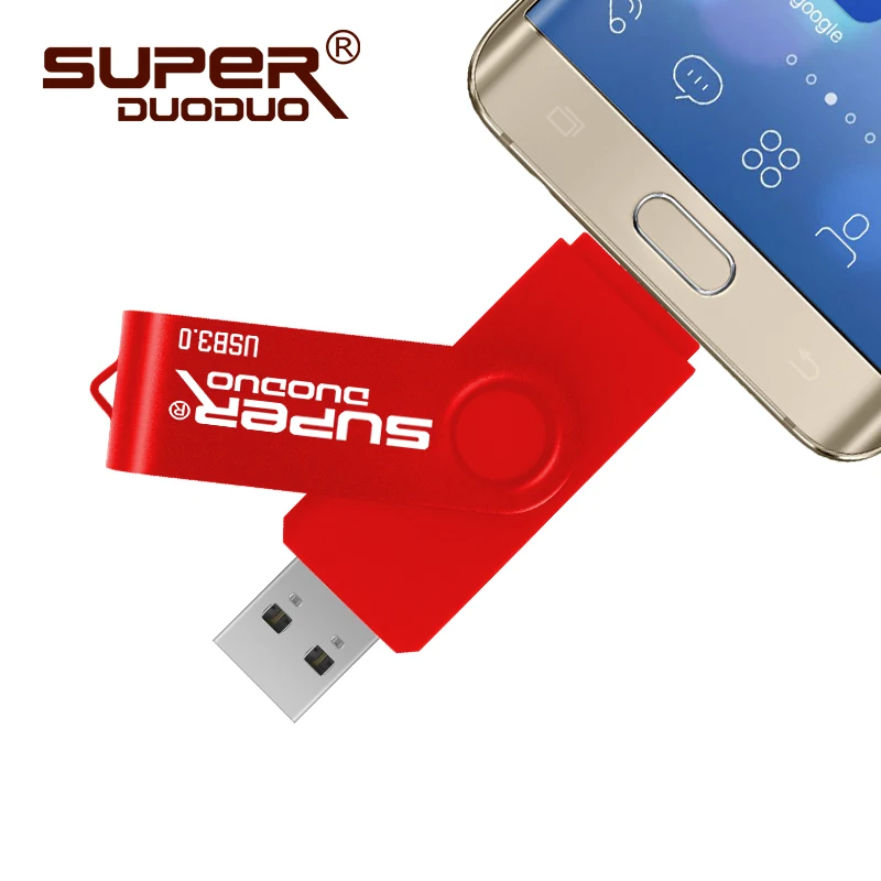 Сумасшедший горячей USB 3 0 OTG флеш накопитель 64Гб 128 ГБ красочный флешки 16 Гб