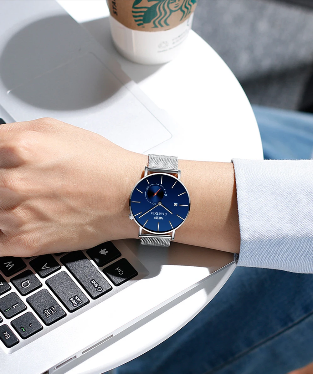 OLMECA высококачественные Аутентичные мужские и женские роскошные модные часы