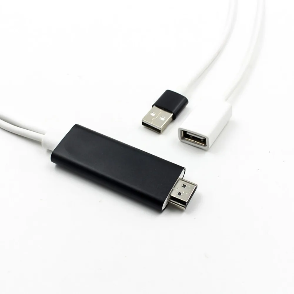 SOONHUA HDMI кабель 1080P адаптер подключи и играй Тип USB A Штекерный соединитель Мощность