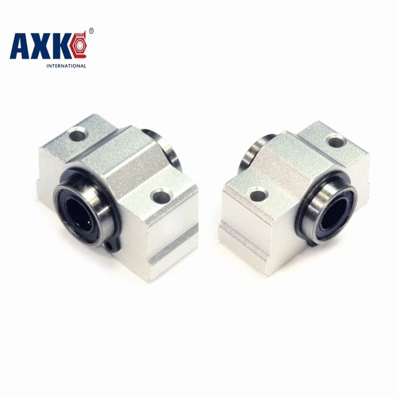 Axk 4 шт. Бесплатная доставка Sc8vuu Sc8v Scv8uu Scv8 линейный подшипник блок Diy слайды ЧПУ |
