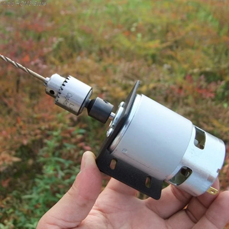 Электродрель с патроном 775 электродрель постоянного тока 12-24 В для полировки