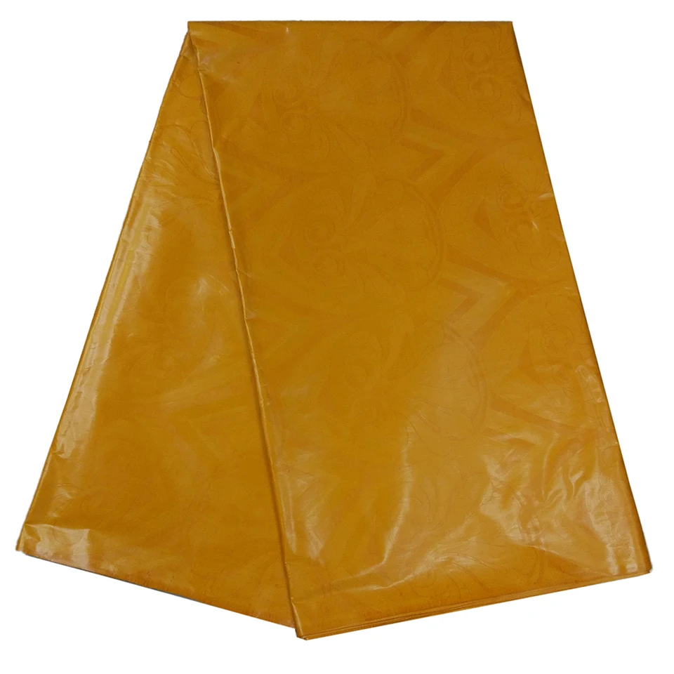 LBLBS 2 Новое поступление! Африканский Базен парча в Гвинейском стиле коричневом