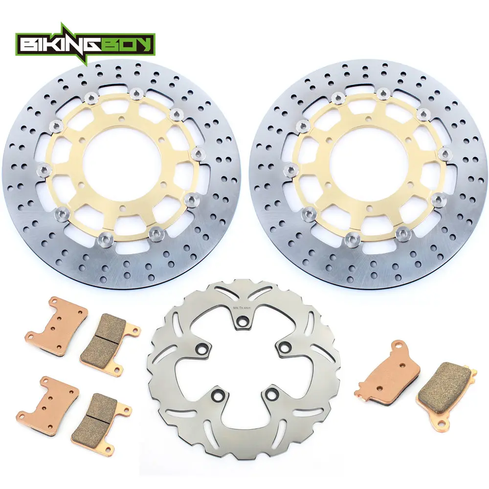 BIKINGBOY для Suzuki GSXR gsx r 1000 2009 2010 2011 передние задние тормозные диски роторы + колодки