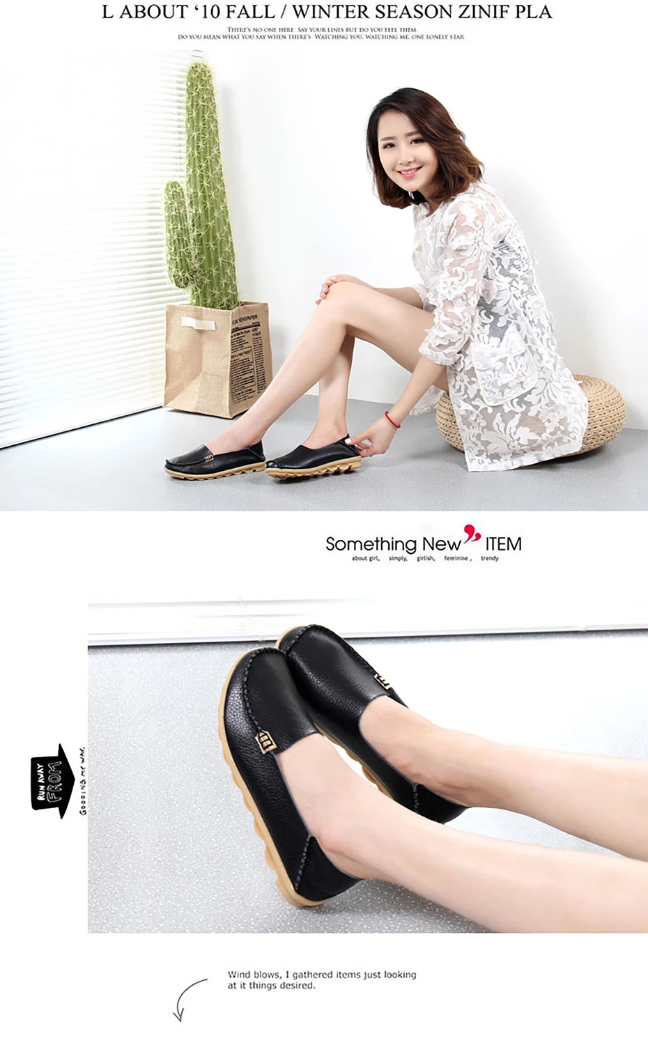 Женская обувь на плоской подошве; модные повседневные лоферы из натуральной кожи; Мягкие Мокасины без застежки на плоской подошве; Женская дышащая обувь для медсестры; оксфорды