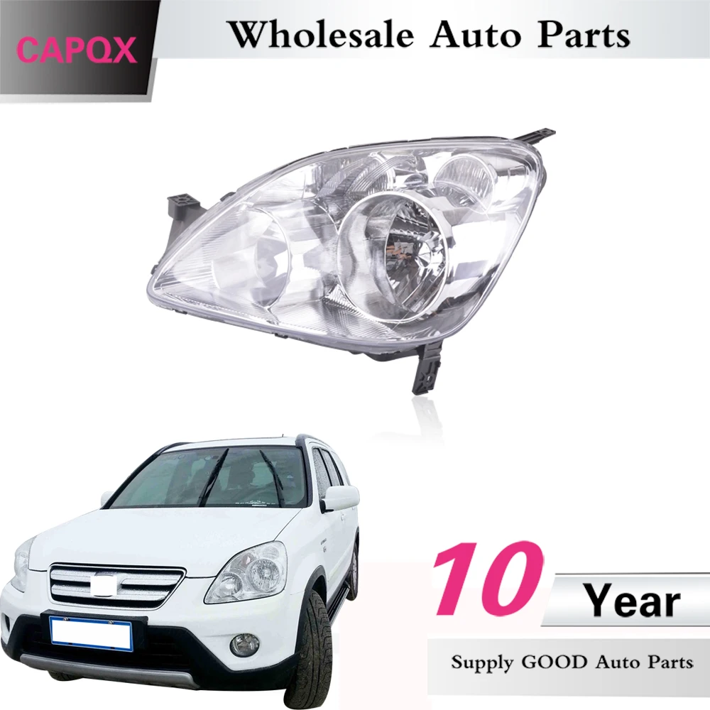 CAPQX для Honda CR-V CRV RD5 RD7 2005 2006 высокое качество передний бампер головной светильник Фара 33151-S9A-A11