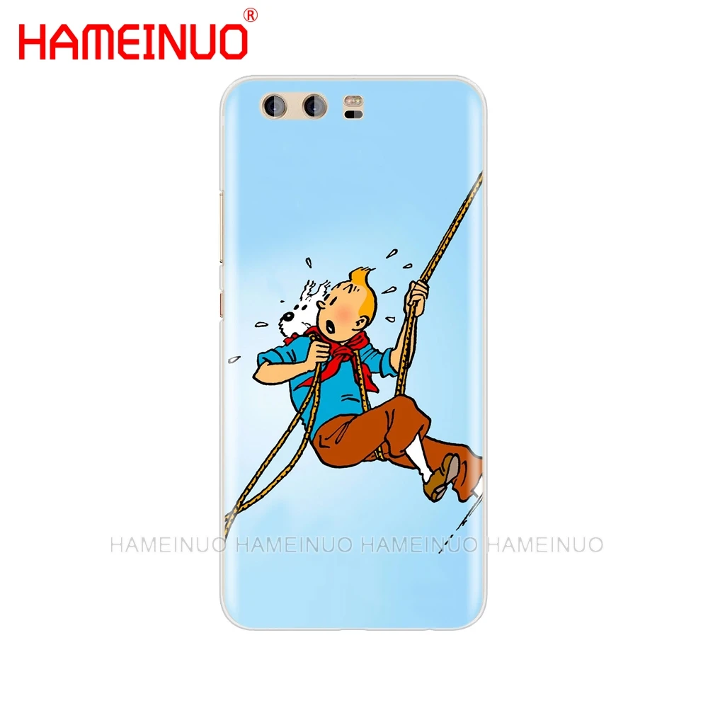 HAMEINUO Приключения Тинтина чехол для телефона huawei Ascend P7 P8 P9 P10 P20 lite plus pro G9 G8 G7