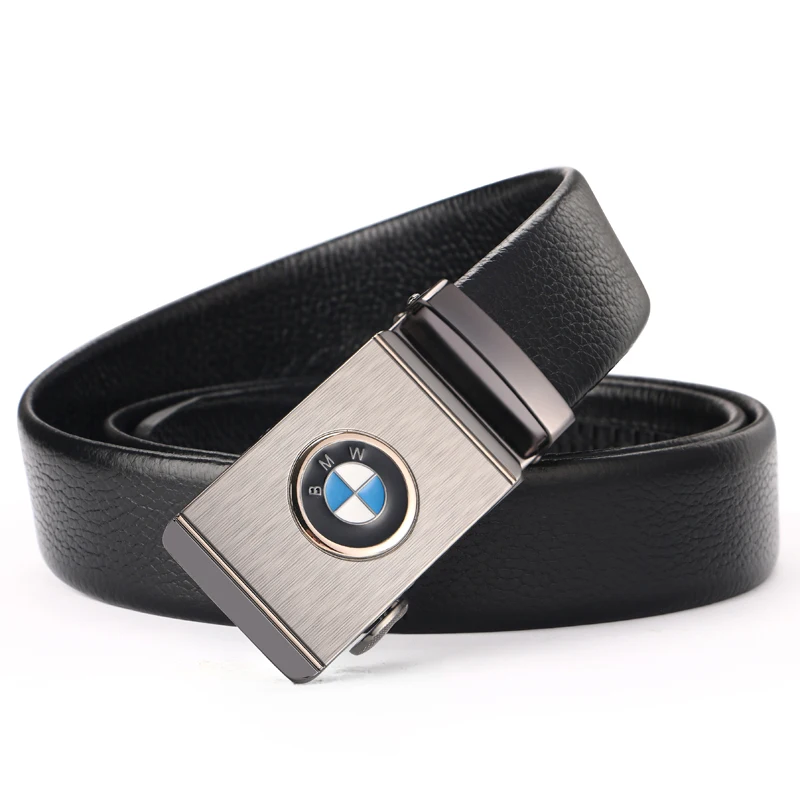 2019 черный ремень Автоматическая пряжка кожа коровы новые ремни для мужчин из