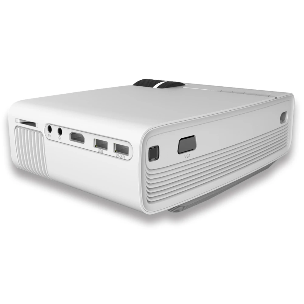 Светодиодный мини проектор AAO YG410 для смартфонов мультимедийный Miraplug Mirawire Airplay