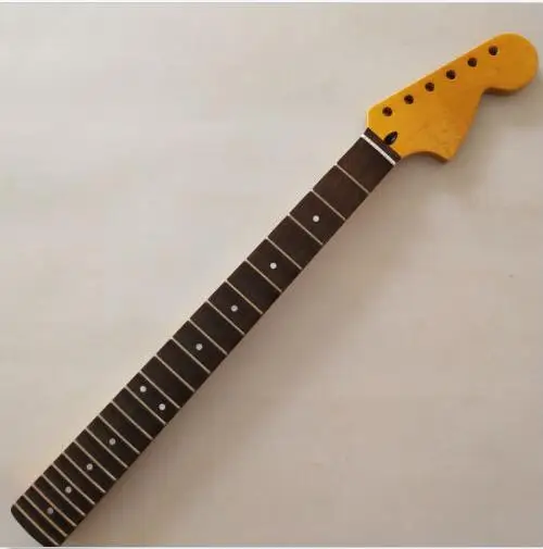 

Full scalloped Guitar Neck 22 Fret Maple Wood Vintage Guitar Vintage Yelllow