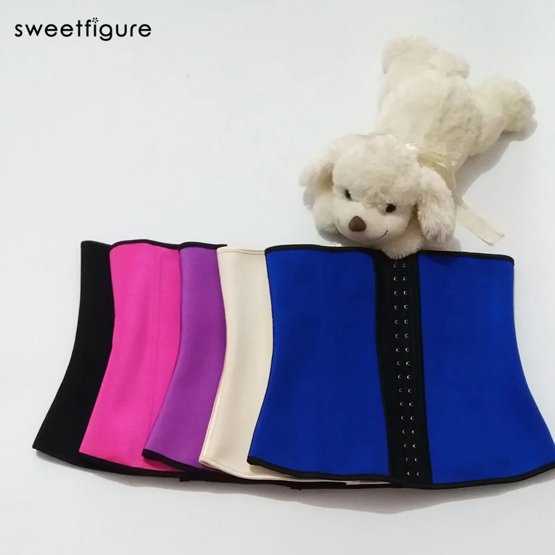 Латексный тренажер для талии Женский корсет похудения фиксирующий пояс потери