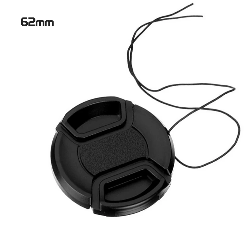 EDMTON 49 мм 52 55 58 62 67 72 77 крышка объектива бленда защелкивающаяся Передняя камера для