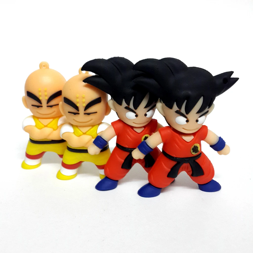Мультфильм Dragon Ball Pendrives 4ГБ 8ГБ 16ГБ 32ГБ 64ГБ USB Флеш накопители Гоку Король обезьян