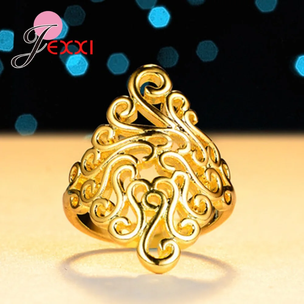 Дропшиппинг крутое 3D открытое Ювелирное кольцо для мужчин и женщин вечерние на