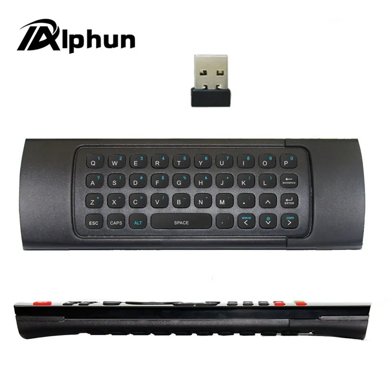 Alphun MX3 портативная 2 4G Беспроводная воздушная мышь пульт дистанционного
