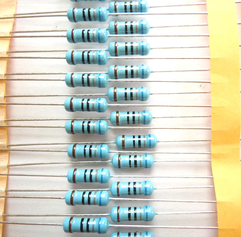 QPW281924YJ 1/2w 680 ohm 680R 0 5 w 100% оригинальный новый фиксированные резисторы металлическая