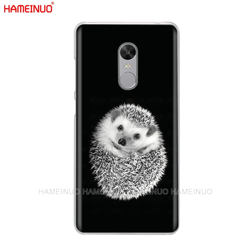 HAMEINUO Ежик милые животные мультфильм чехол для телефона для Xiaomi redmi 5 4 1 1 s 2 3 3 S pro PLUS redmi note 4 4X 4A 5A - Цвет: 43311