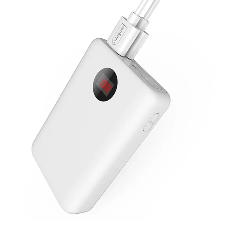 10000 мАч Внешний аккумулятор внешний Двойной USB выход быстрое зарядное устройство