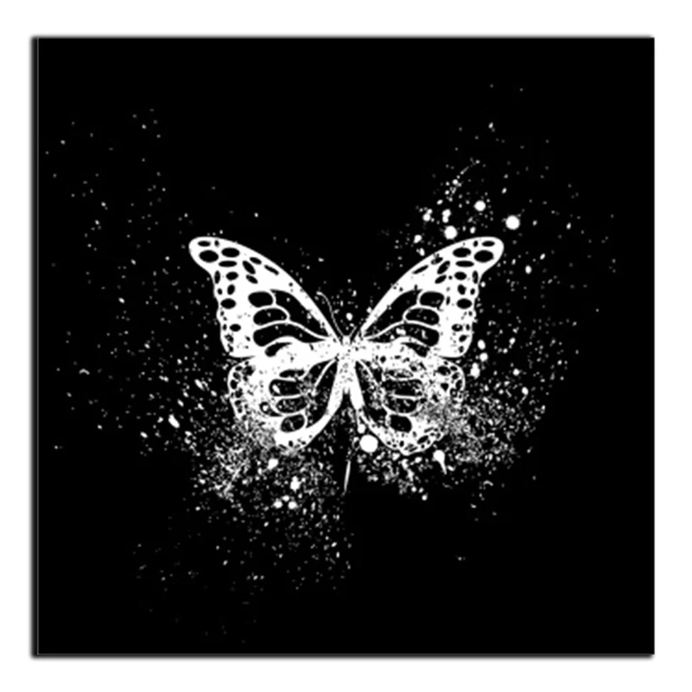 

HD Print Canvas Painting Animal Posters And Prints Butterfly Whale Jellyfish Snail Wall Art Pictures Living Room Decoration