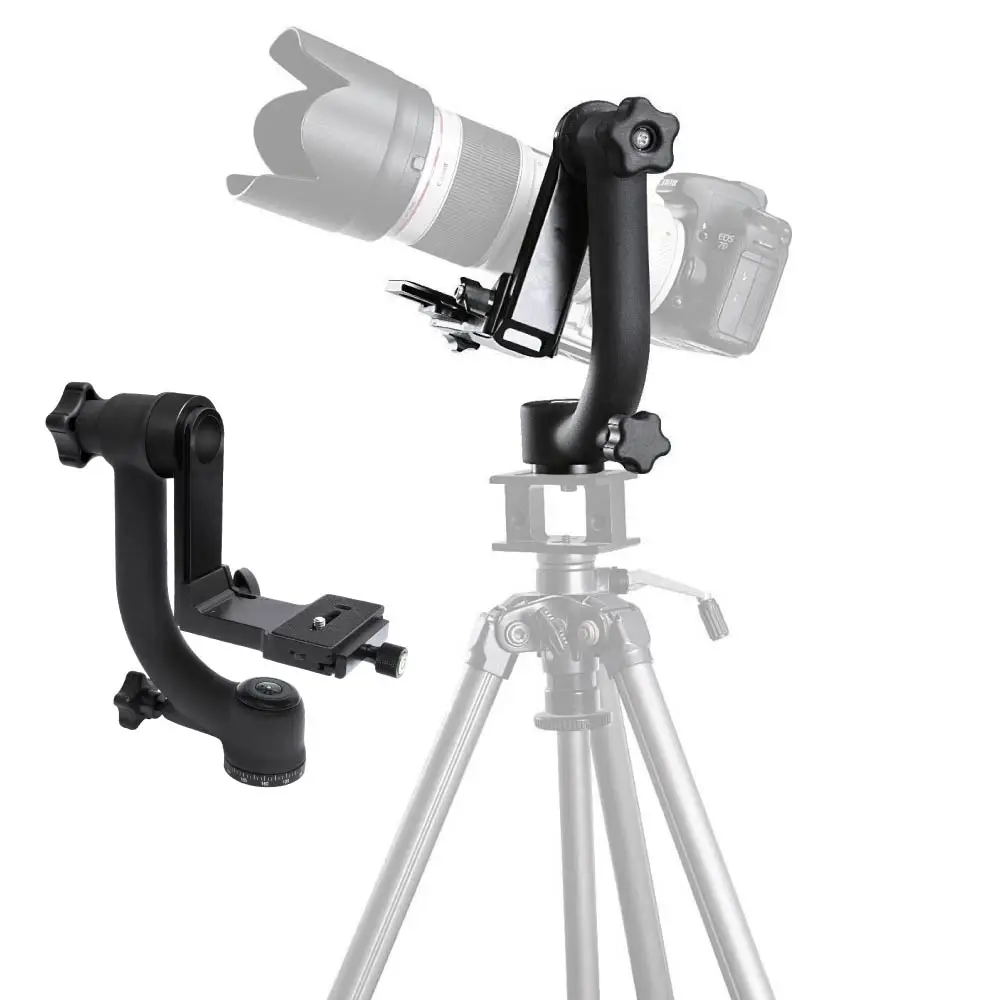 Pro 1/4 &quot360 градусов Поворотный Панорамный карданный Зажим Штатив шаровая Головка