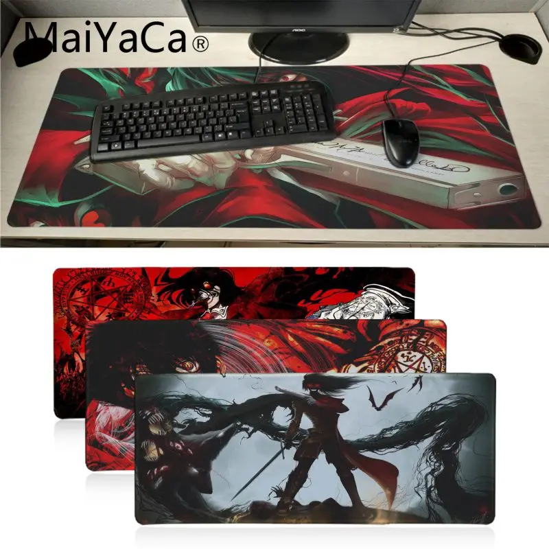 Игровой коврик для мыши Maiyaca мой любимый адский резиновый Настольный alfombrilla xxl