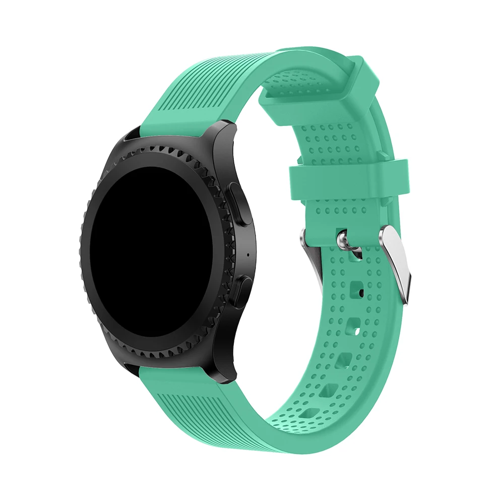 Силиконовый спортивный ремешок для samsung gear S2 732 gear спортивные часы для Smasung Galaxy 42 мм для samsung Galaxy watch активный ремешок