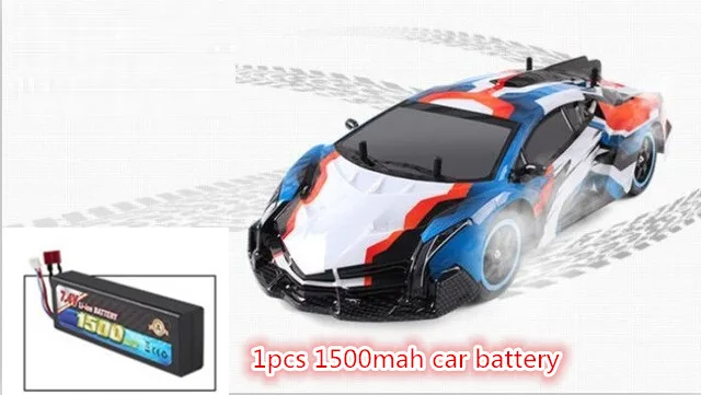 white 1 battery Добавить 3 батареи 2,4 г 4WD 46 см Большой размер большой пульт дистанционного управления Rc гоночный Дрифт RC автомобиль 50 км/ч RC Автомобиль Дистанционное управление автомобиль ребенок подарок игрушка - Цвет: white 1 battery