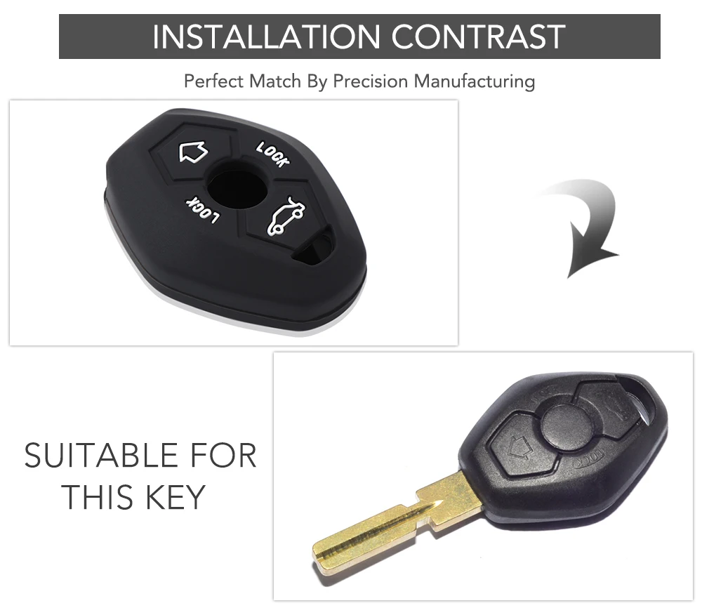 Силиконовый чехол для ключа с дистанционным управлением 3B стайлинга автомобиля